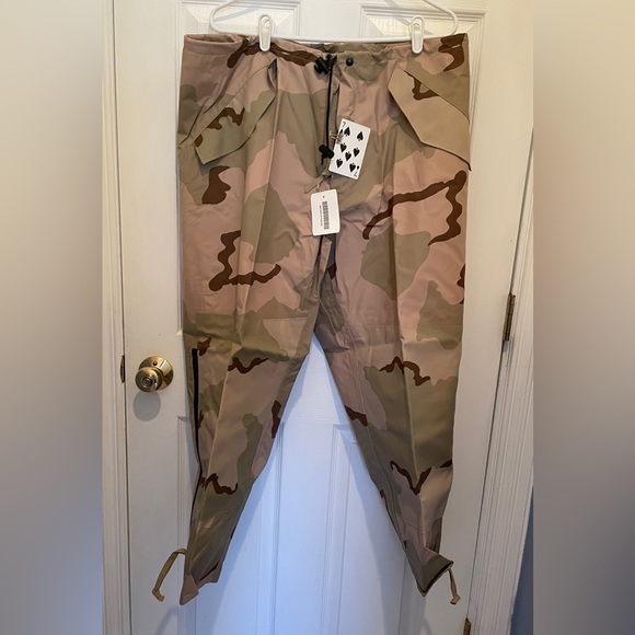Pants Genuine Military Goretex Pants 3 Color Desert Camouflage Nwt